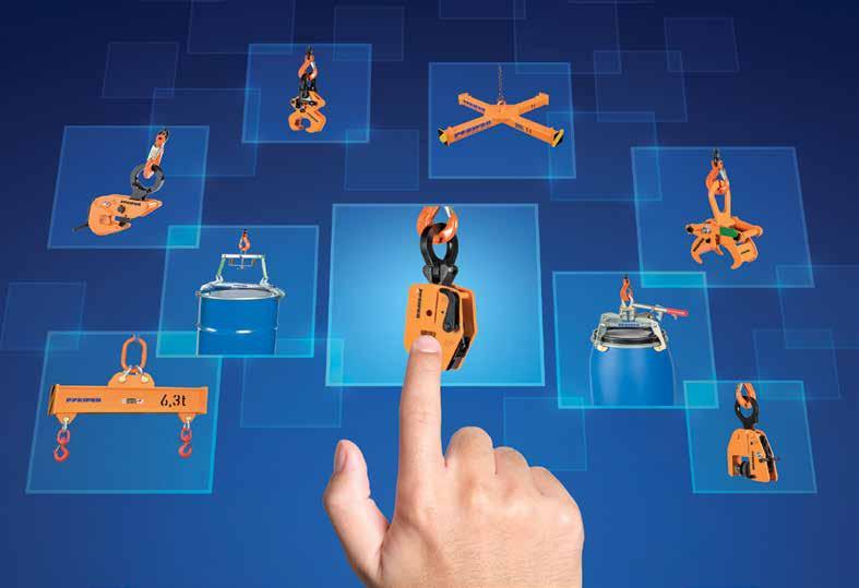 Oferta standardowa Techniki Dźwigowej Oferta standardowa Techniki Dźwigowej Portfolio produktów stworzonych do efektywnego podnoszenia ładunków 14 Klemy, chwytanie i bezpieczny transport, podnoszenie