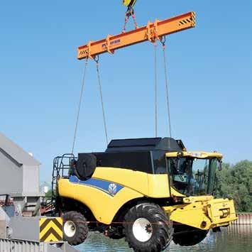 łańcuchową i przekładnię stożkową. Nośność 16.000 kg.