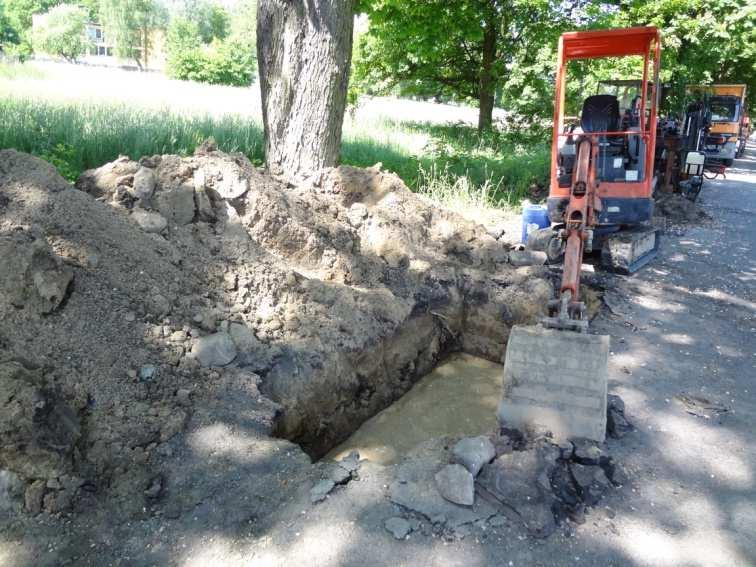 zagrożenie wykrotem oraz