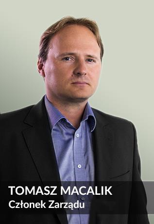 Tomasz Macalik Członek Zarządu Włodzimierz