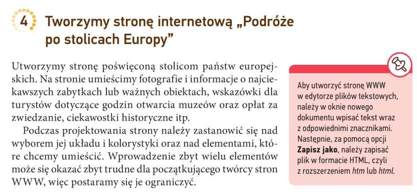28 Zaleca się nadawanie stronie głównej serwisu nazwy index.htm lub index.html.