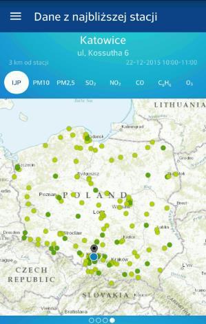 środowiska w najbliższej okolicy (monitoring