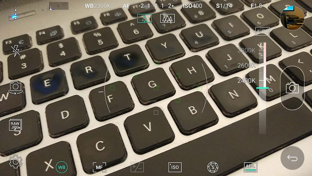 Co oferuje nam aplikacja kamery w LG G5: Pełny tryb profesjonalny z formatem RAW funkcja Pop-out Picture pozwalająca na łączenie obrazów z