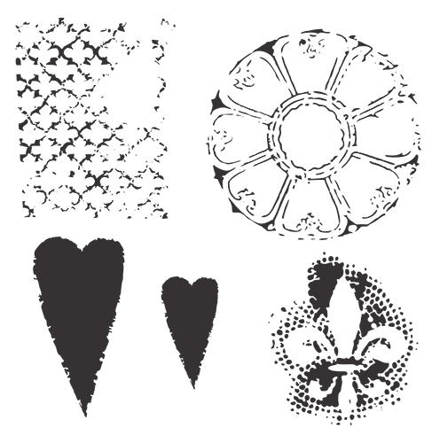 Heart Fleur TCW458
