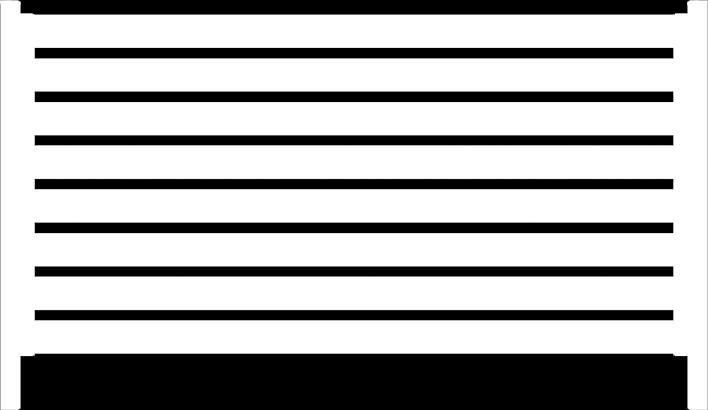 8017 PS Długość: 2,00m / 2,30m / 2,50m Wymiar wewn.: 60x40 mm 2. Ceownik metalowy 4.