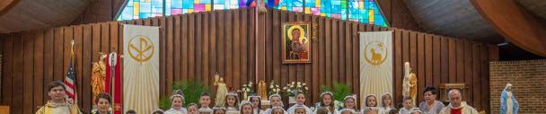 Monday - Friday : 7:00pm May Devotion followed by Mass (Polish) Month of October: Monday - Friday: