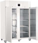 Chłodnicze szafy laboratoryjne Chłodnicze szafy laboratoryjne Pojemność całkowita brutto Wymiary zewnętrzne w mm (S / G / W) Wymiary wewnętrzne w mm (S / G / W) Zużycie energii w ciągu 365 dni ¹