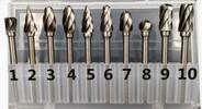 SCD08/6 ściernica diamentowa trzpieniowa fi 8,5 mm fi 6mm #50 2 zł SCD0/6 ściernica diamentowa trzpieniowa fi 0,5 mm fi 6mm #50 2 zł Zestaw 0 frezów pilnikowych VHM, trzpień fi 3 mm Wysokiej jakości