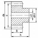 Oprawa silnika Krokowego aluminiowa OPC56/ Oprawa silnika 56x56 mm CZARNA alu.