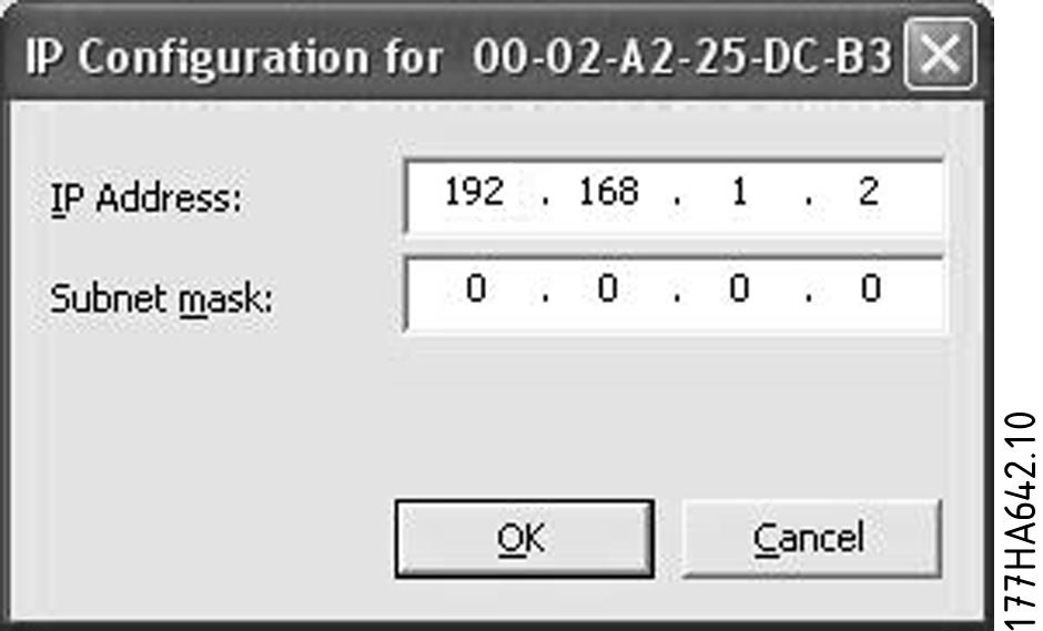 Konfigurowanie urządzenia za pomocą narzędzia Ethernet Device Configuration Tool: 1. Dołącz moduł do softstartera. 2. Podłącz port Ethernet 1 lub 2 na module do sieci. 3.