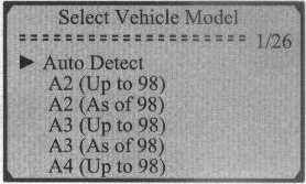 możliwości Opcja 1 Auto Detect Automatycznie wyszukuje i