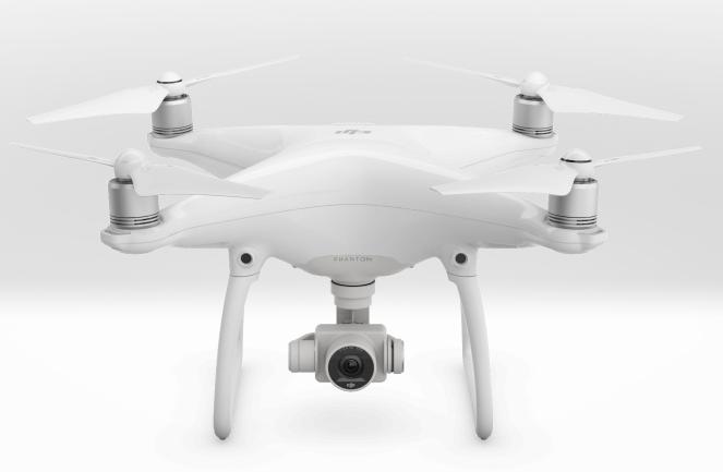 Rysunek 6: Przykład realizacji systemu detekcji kolizji z wykorzystaniem dalmierzy ultradźwiękowych i systemu wizyjnego quadrokopterze Phantom 4.