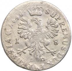 Ort (18 groszy) 1698 SD, Królewiec