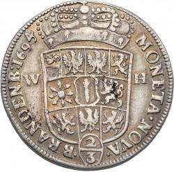 2/3 talara (gulden) 1694 WH,