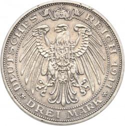 2576 Niemcy,  3 marki 1911 A