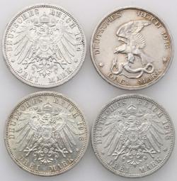 3 marki 1913 A x 3 oraz 1914