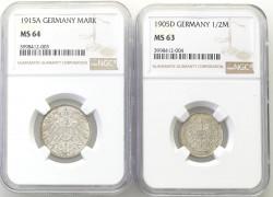 marka 1915 NGC MS64 Wyśmienicie