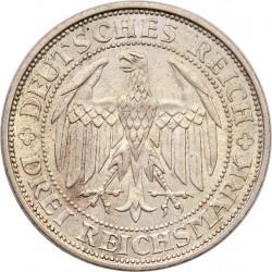 Niemcy,  3 marki 1929, E