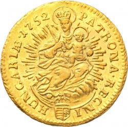 Dukat 1752 KB, Kremnica Dobre detale,