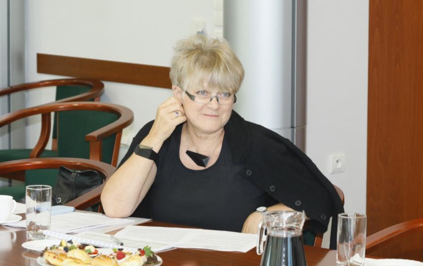 Maria Poprzęcka prof. Aleksander Sieroń prof.