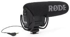 !! - standardowa cena 255 zł ] Røde VideoMic GO Profesjonalny mikrofon do kamer konsumenckich, superkardioidalny, SPL 120 db, zasilanie z gniazda w aparacie/ kamerze, waga 73g, w zestawie osłona