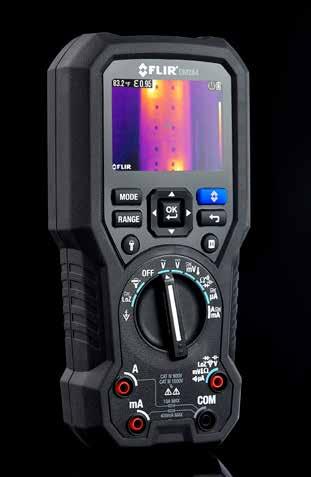 FLIR DM284 Termowizyjny miernik uniwersalny z funkcją IGM Termowizyjny miernik uniwersalny z funkcją IGM FLIR DM284 to profesjonalny, zintegrowany cyfrowy miernik uniwersalny z pomiarem rzeczywistej