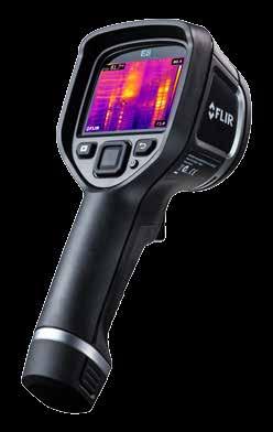 FLIR E4 / E5 / E6 / E8 Kamery termowizyjne typu wskazanie-zdjęcie Kamery termowizyjne FLIR E5, E6 i E8 to zaawansowane, a przy tym wyjątkowo przystępne cenowo, łatwe w obsłudze narzędzia do
