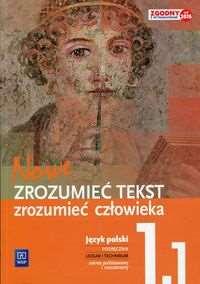 Język polski Nowe Zrozumieć tekst zrozumieć człowieka Podręcznik Część Zakres podstawowy i