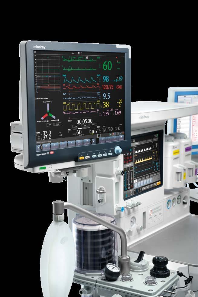 Monitory anestezjologiczne BOA obrazuje znieczulenie Oprogramowanie Bilans Anestezji (BOA) jest przeznaczone do kompleksowego i