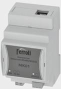 BIOPELLET TECH S Ekologiczne kotły stalowe opalane peletem ze zintegrowanym zbiornikiem na pelet WYPOSAŻENIE DODATKOWE FER9 (zdalny przewodowy) FER9 RF (zdalny bezprzewodowy) MK-01 CTI-0 HRT177WS