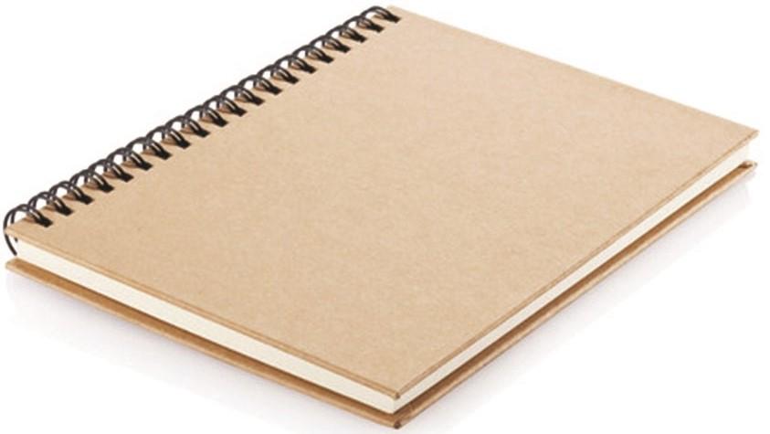Zadanie 16. Które materiały są niezbędne do wykonania notatnika przedstawionego na rysunku? Zadanie 17. Karton niepowlekany 230 g/m 2, papier gazetowy 45 g/m 2, spirala.