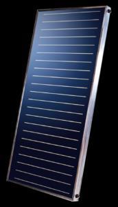 ELEMENTY ZESTAWU SOLARNEGO Kolektor słoneczny Ensol 2,65 AL-CU a) szerokość