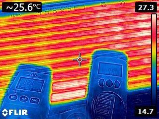 .6. Zaleca się wykonanie pomiaru temperatury oraz jej rozkładu na powierzchni folii