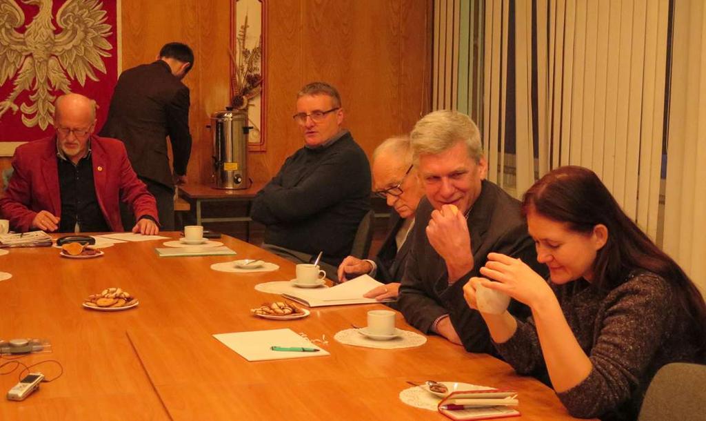 Szymon Chojnacki, Jerzy Chylewski; Joanna Gęsikowska W ocenie Prezesa Bolesława Krystowczyka program głównej uroczystości w Warszawskim Domu Technika