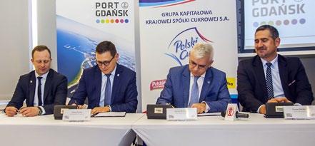 Budowa pierwszego terminalu cukrowego w Polsce umożliwi sprzedaż eksportową w trakcie kampanii na poziomie ok. 75.000 ton cukru.