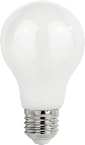 Premium White LED COG 340 9W E27 GLS 74 WW 2500-2900K + Najnowsze źródła LED: + Recent LED sources: - szklana mleczna