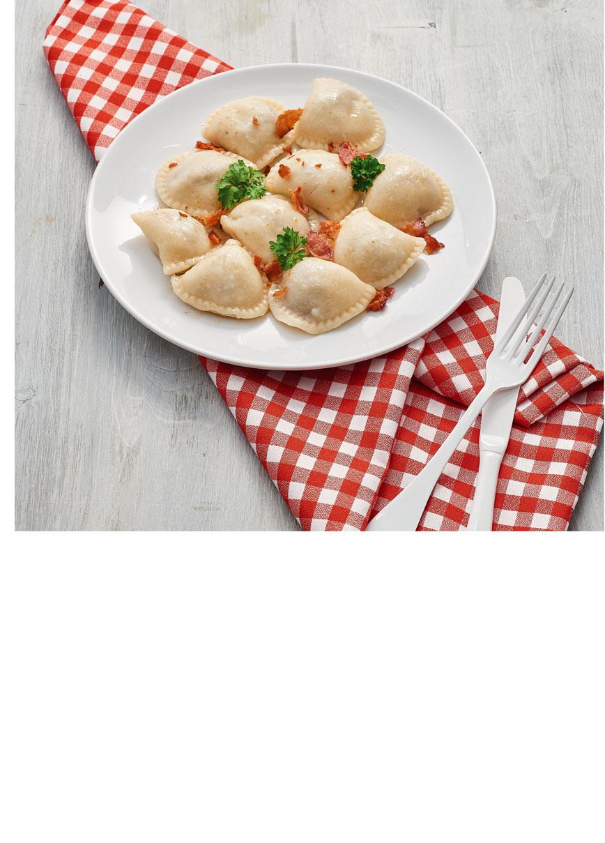 PRODUKTY GARMAŻERYJNE PIEROGI / mięso / boczek wędzony Poleca: Bartosz Peter Ekspert Instytutu Kulinarnego