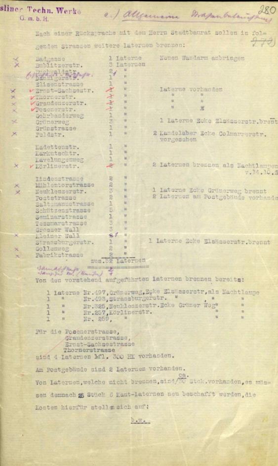 koszalińskiego Magistratu natknęliśmy się na szkice