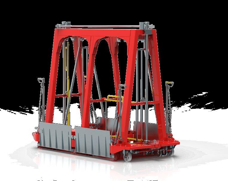 AI.17100 Taxi-Liner transport frame Platforma transportowa Taxi-Liner Dimensions (length x width x height)