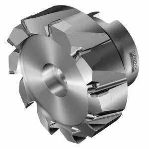 ORUM ARZĘDZIOWE OBERO Lepszy sposób obróbki cienkościennych przedmiotów aluminiowych Walcowo-czołowy frez typu M590 firmy Sandvik Coromant przynosi istotne zyski producentom części samochodowych irma