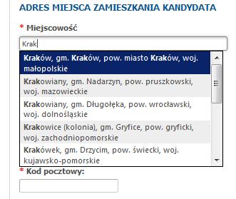Adres dla kandydata spoza Warszawy: Zgodnie z obowiązującymi przepisami prawa rodzice/prawni opiekunowie kandydata zamieszkałego poza Warszawą mogą ubiegać się o przyjęcie dziecka do