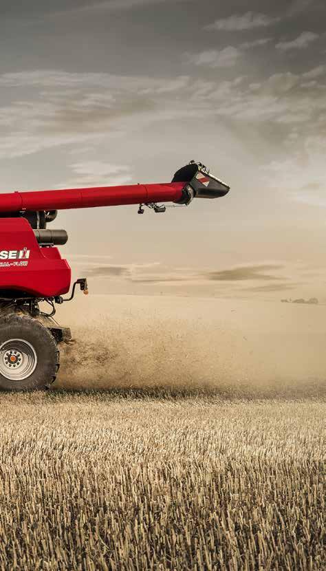 PONIEWAŻ LICZY SIĘ KAŻDE ZIARNO System oparty na jednym rotorze Przed ponad czterdziestu laty Case IH wprowadziła do sprzedaży pierwszą serię kombajnów z pojedynczym rotorem do omłotu i separacji