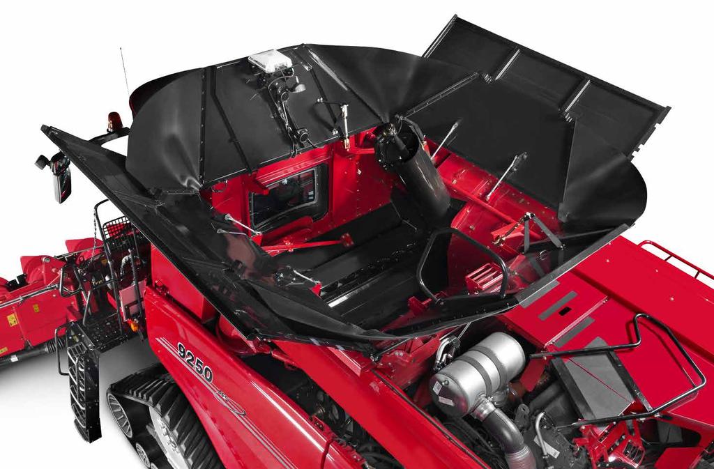 POJEMNOŚĆ ZBIORNIKA NA ZIARNO: Model 7250 11 100 l (opcja 14 400 l) Modele 8250 / 9250 14 440 l PRĘDKOŚĆ