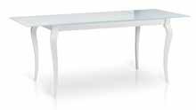 stół BRESSO wersja rozłożona świetnie pasuje: stół BRESSO: blat szklany,