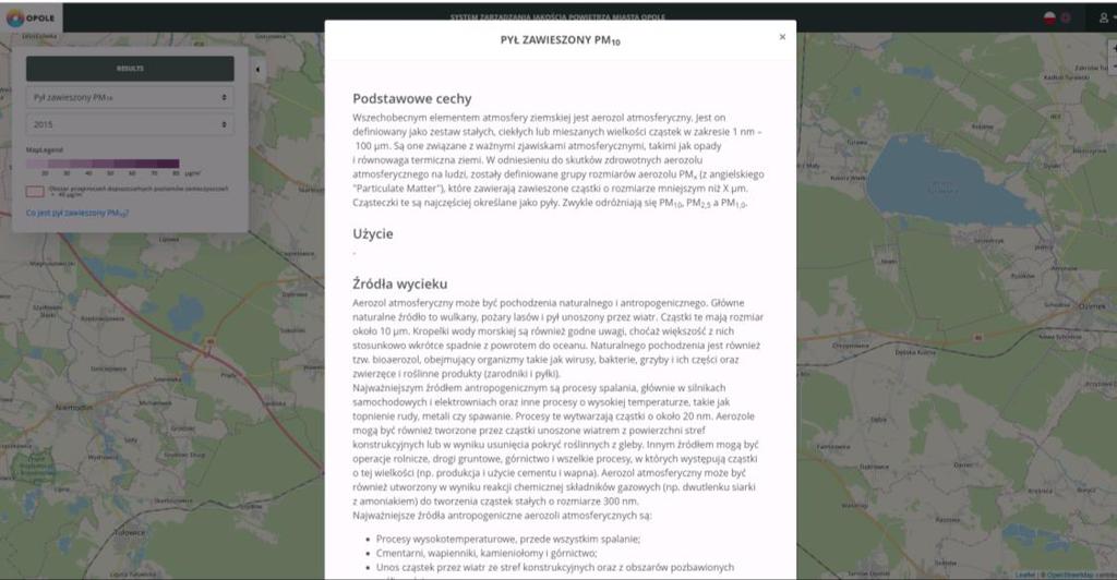 System modelowania ADMOSS Analityczny system superkomputerowego modelowania dyspersji, który został opracowany przez Wyższą Szkołę Górniczą Uniwersytet Techniczny w Ostrawie, został wykorzystany do