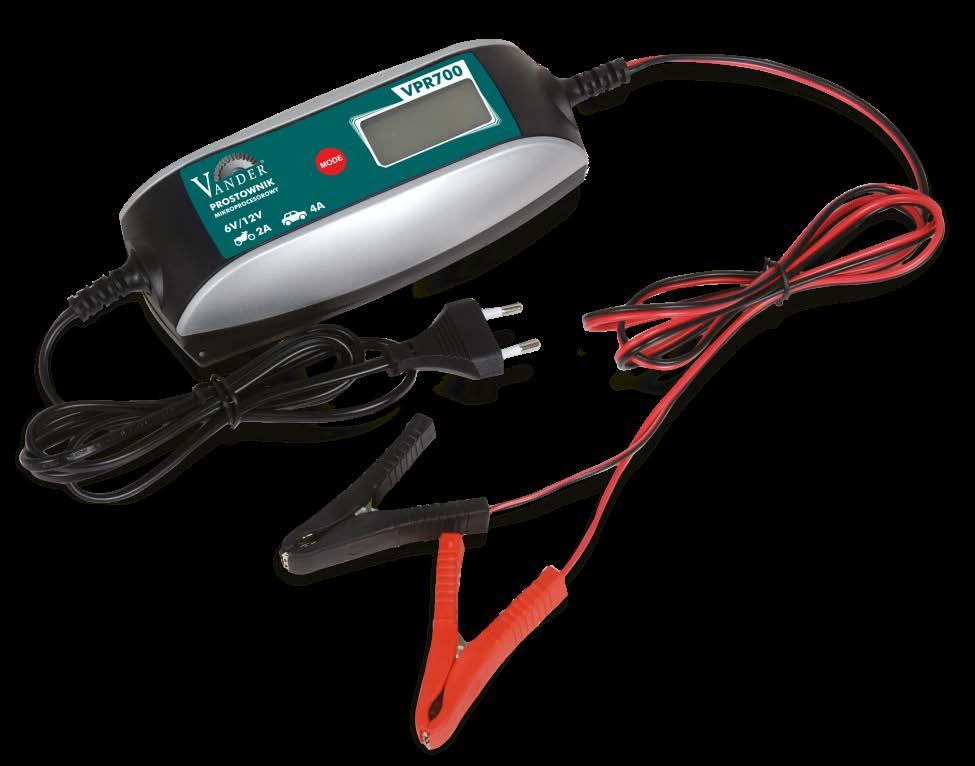 INSTRUKCJA ORYGINALNA Prostownik mikroprocesorowy Model VPR700