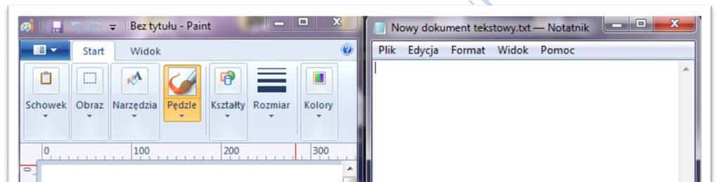 ZAMKNIJ przycisk zamyka okno Pasek menu. Zawiera elementy, które można kliknąć, aby dokonać wyboru opcji w programie. Pasek przewijania.