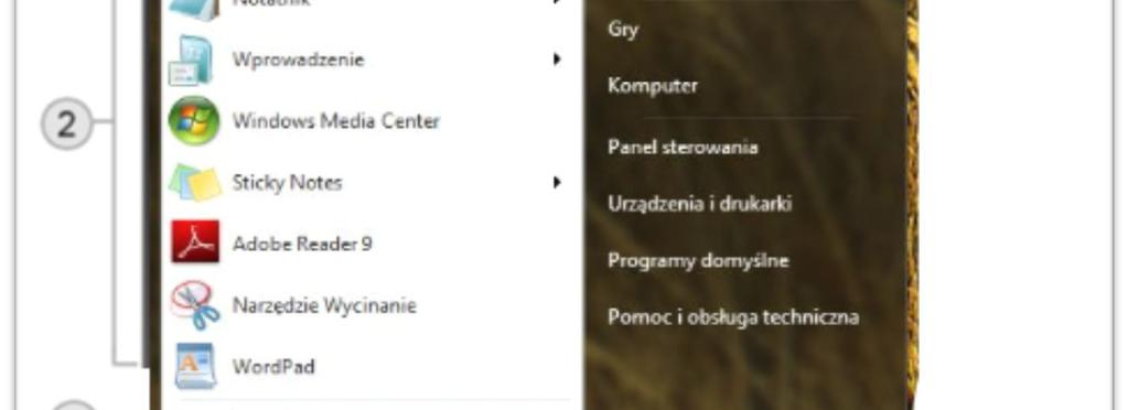 Jeśli potrzebnego programu nie ma na liście, kliknij opcję Wszystkie programy u dołu lewego okienka.