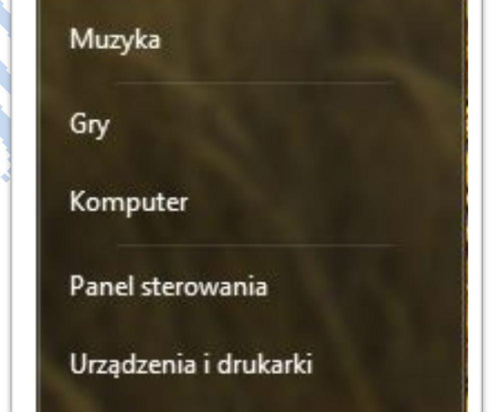 Otwiera folder osobisty, którego nazwą jest nazwa użytkownika obecnie zalogowanego w systemie Windows (na rysunku obok jest to użytkownik o nazwie LUTW).