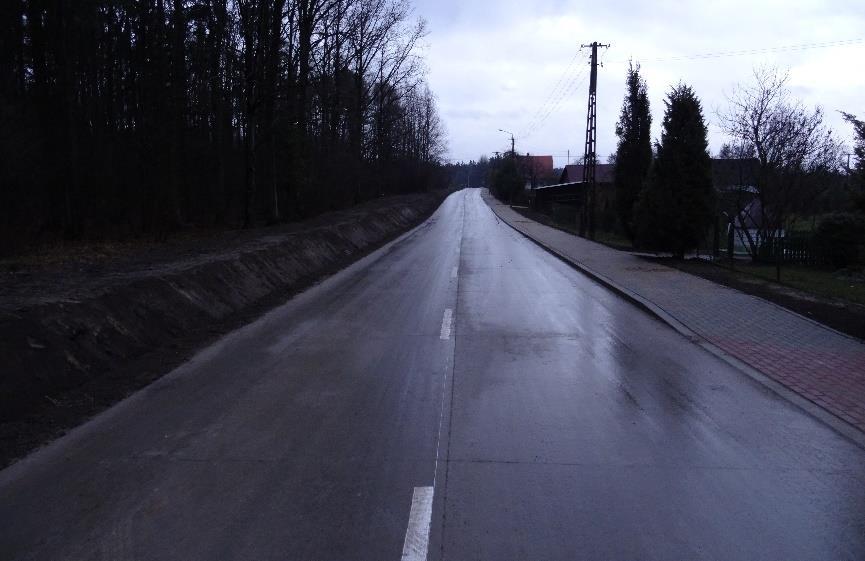 Hajnówka droga gminna Opis inwestycji: Długość: 731 m Szerokość: 5 m